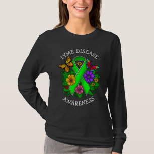 T-shirt Ruban de sensibilisation à la maladie de Lyme