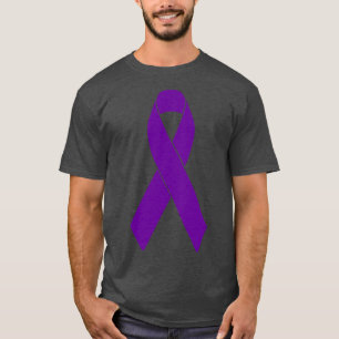 T-shirt Ruban de sensibilisation à la pourpre 1