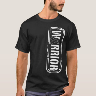 T-shirt Ruban de sensibilisation au cancer de la peau méla