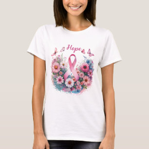T-shirt Ruban de sensibilisation au cancer du sein