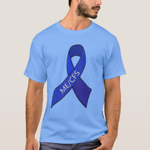 T-shirt Ruban de sensibilisation au syndrome de fatigue ch