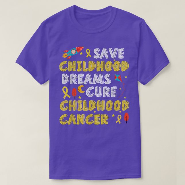 T-shirt Ruban de sensibilisation aux signes de lutte contr (Design devant)