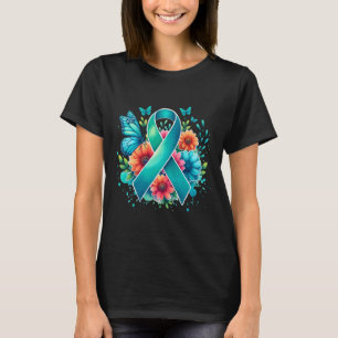 T-shirt Ruban de sensibilisation Turquoise Myasthenia Grav