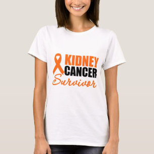 T-shirt Ruban de SURVIVANT de Cancer de rein