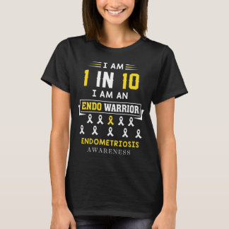 T-shirt Ruban mars de jaune de chemise de conscience