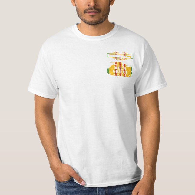 T-shirt Ruban Mech M113 de service du Vietnam de (Devant)