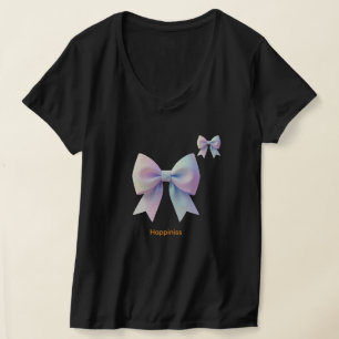 T-shirt Ruban pastel en satin rêveur