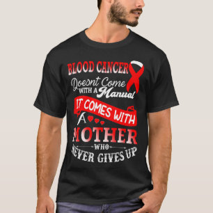 T-shirt Ruban Rouge de Sensibilisation au Cancer du Sang M