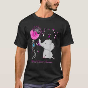 T-shirt Ruban T pour cancer de la gorge