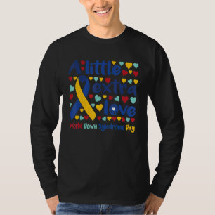T-shirt Ruban Un Peu Plus Loin World Down Syndrome Day