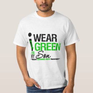T-shirt Ruban vert d'usage de l'infirmité motrice