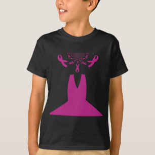 T-shirt Rubans rose Cancer du sein Sensibilisation Art Imp