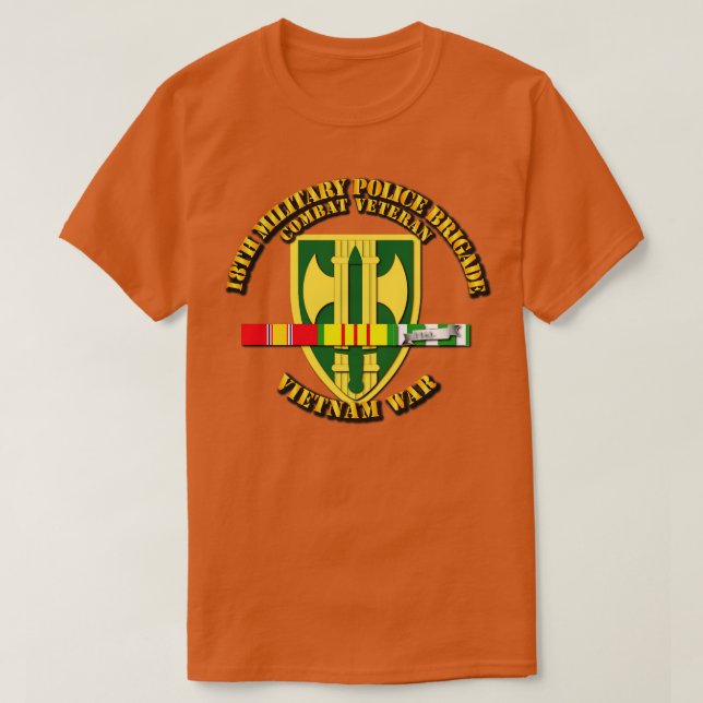 T-shirt Rubans SVC 18e MP Bde Vietnamw (Design devant)
