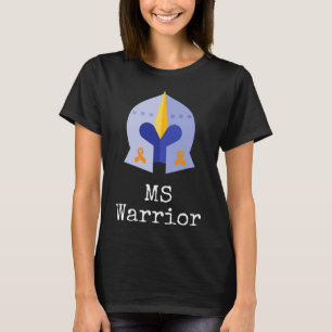 T-shirt Rubans Warrior W Knight Et Orange Pour Mme Laurene