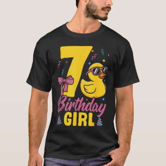 T-shirt Rubber Duck 7Th Birthday