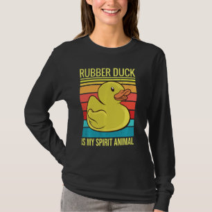 T-shirt Rubber Duck Est Mon Esprit Animal I Duck Lover