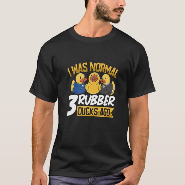 T-shirt Rubber Duck Rubber Ducks Duck  Bathroom Bubble (Devant)