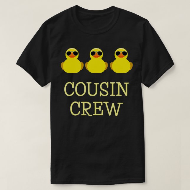 T-shirt Rubber Duck sera un cousin Rubber Ducky Quack (Design devant)
