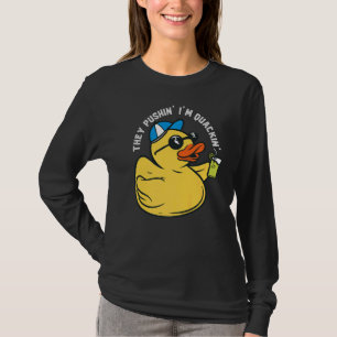 T-shirt Rubber Duck Summer Party Duck Pushin' Quackin' Duc
