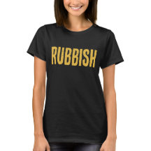 Rubbish Editable Ado Movie Slogan des années 2000
