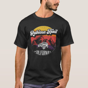 T-shirt Rubicon Trail Californie 4x4 VUS hors route
