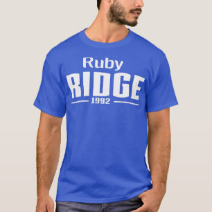T-shirt Ruby Ridge Idaho 1992