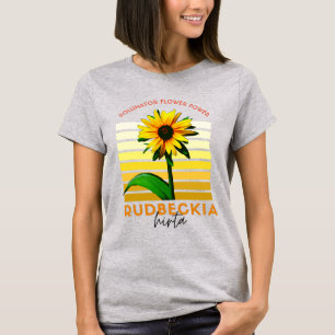 T-shirt Rudbeckia Hirta Black Eyed Susan, Plante autochton