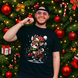T-shirt Rudolph Le Nez Rouge Noël