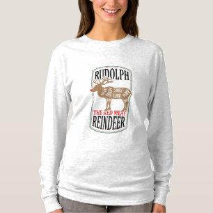 T-shirt Rudolph le Renne de Viande Rouge
