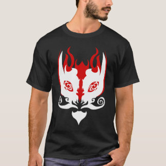 T-shirt RUDOS "nous aimons pièce en t rouge noire/blanche