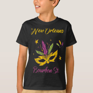 T-shirt Rue Bourbon Quartier Français La Nouvelle-Orléans
