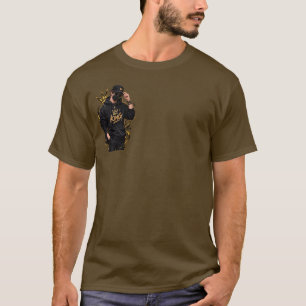 T-shirt Rue du Roi – Graphique du Guerrier Urbain Royal