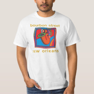 T-shirt Rue la Nouvelle-Orléans de Bourbon