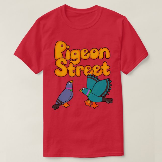 T-shirt Rue Pigeon (Design devant)
