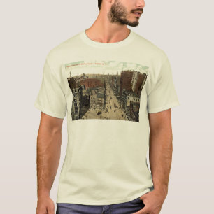 T-shirt Rue principale, cru 1912 de Buffalo NY