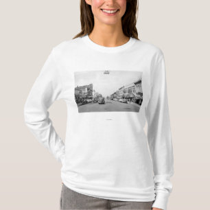 T-shirt Rue principale dans Walla Walla, photographie de