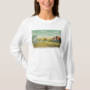 T-shirt Rue principale regardant NorthSheridan, la TA