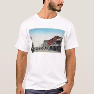 T-shirt Rue principale SceneWoodland, CA