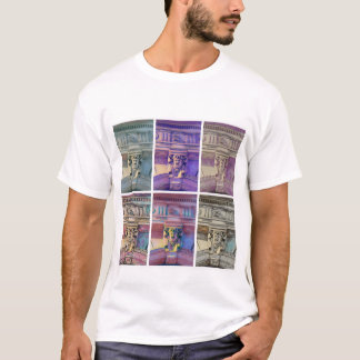 T-shirt rue romaine - blanc