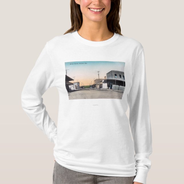 T-shirt Rue SceneOrland, CA (Devant)