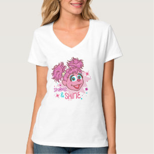 T-shirt Rue Sésame Abby Cadabby - Étincelle et éclat