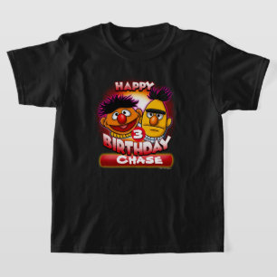 T-shirt Rue Sésame   Anniversaire de Bert & Ernie