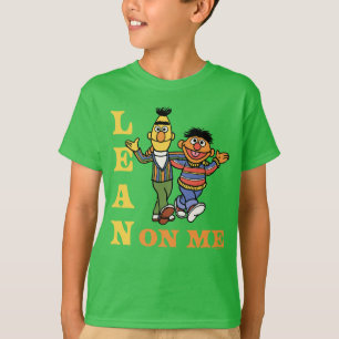T-shirt Rue Sésame Bert & Ernie Lean sur moi