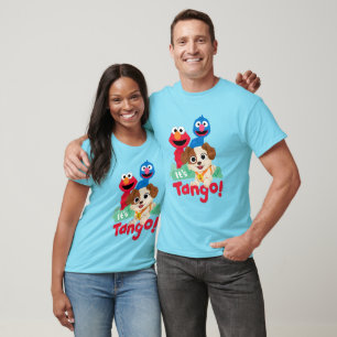 T-shirt Rue Sésame   C'est Tango avec Elmo & Grover