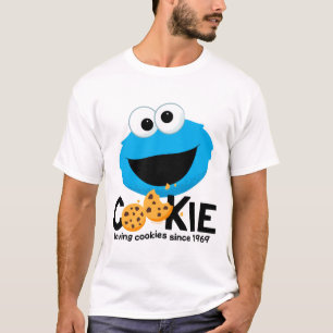 T-shirt Rue Sésame Cookie Monster Lookies