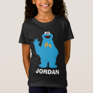 T-Shirt Rue Sésame   Cookie personnalisé Monster Baby B