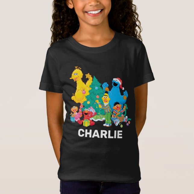 T-Shirt Rue Sésame | Costume bébé Noël Pals (Devant)