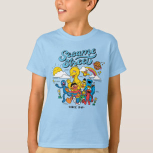 T-shirt Rue Sésame   Depuis 1969