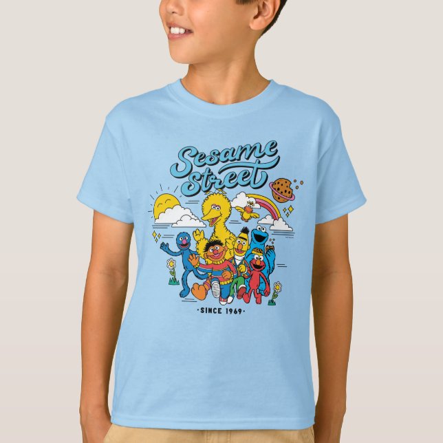 T-shirt Rue Sésame | Depuis 1969 (Devant)