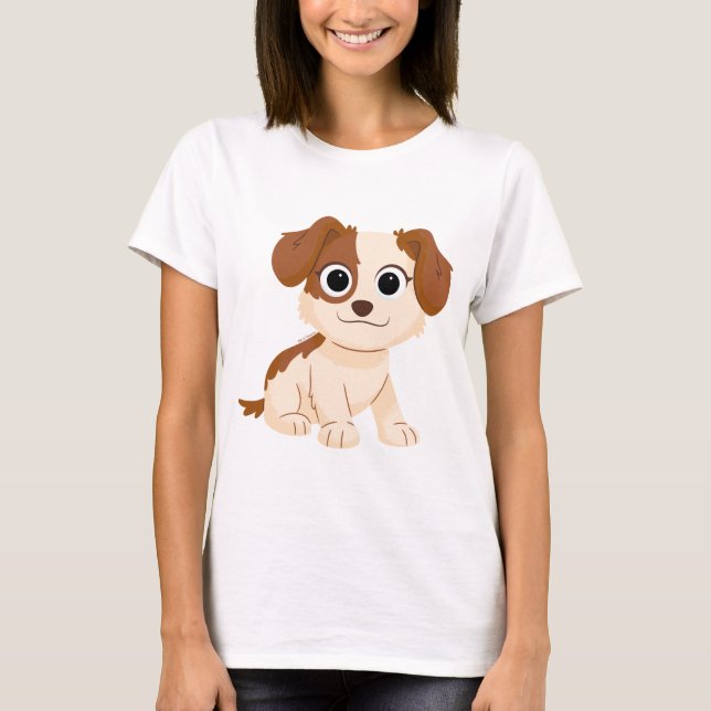 T-shirt Rue Sésame | Elmo's Puppy Tango (Devant)